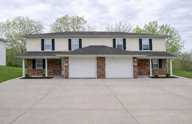 Massive duplex that backs to wood