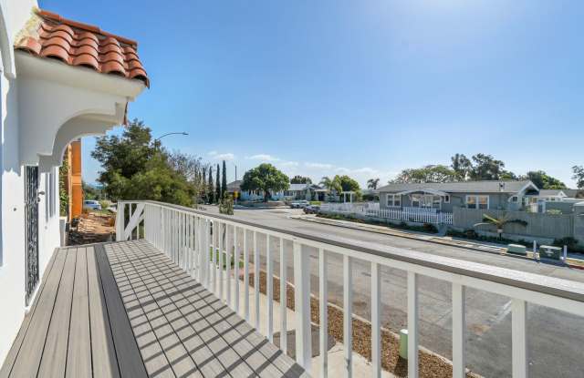Move In Special!!  Elevated Golden Hill 2BR with Southwesterly Views with A/C & Detached Garage