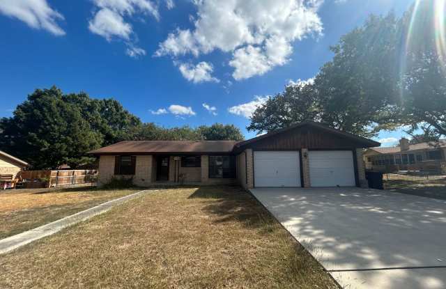 2 Weeks Free Rent / Fireplace / Mature Trees/ No Carpet / Covered Back Patio / Fenced in Yard / NBISD