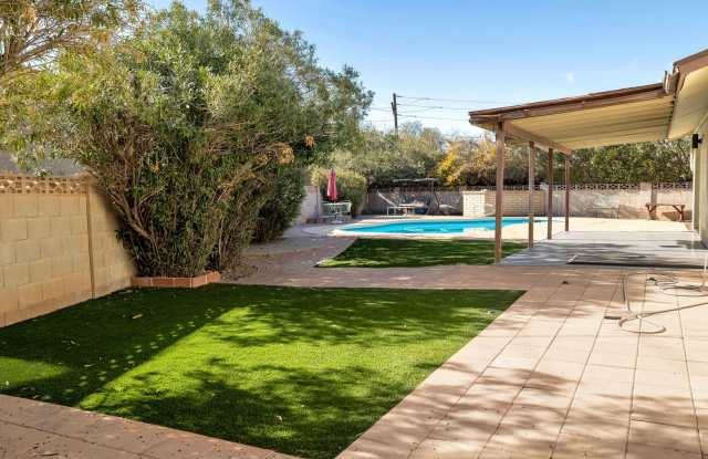 Large Trilevel home backing 60 with pool and close to ASU