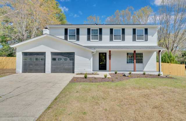Fully updated single family home for rent in South Charlotte located just off Carmel Road