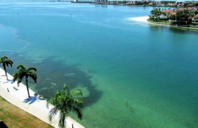 Waterfront 2/2 Furnished SEVEN month rental 55+ 8th Floor Point Brittany