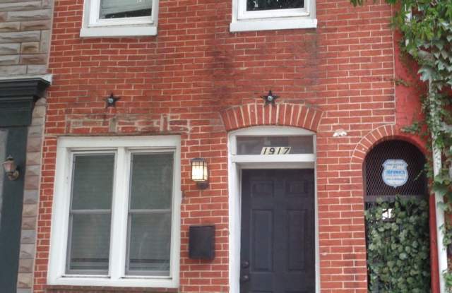 1917 Fleet St./2 Bedroom, 1.5 Bath Townhouse in Fells Point