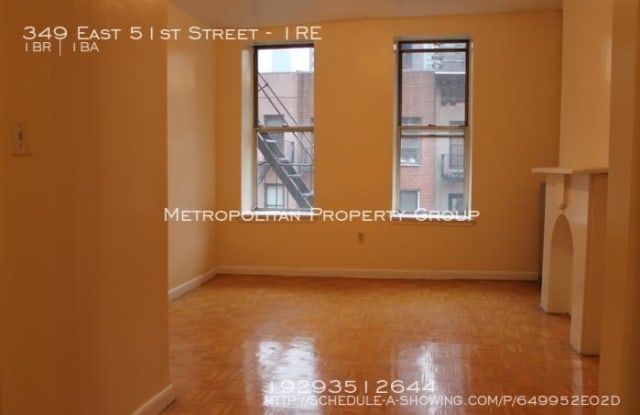 349 East 51st Street - 349 East 51st Street, New York City, NY 10022