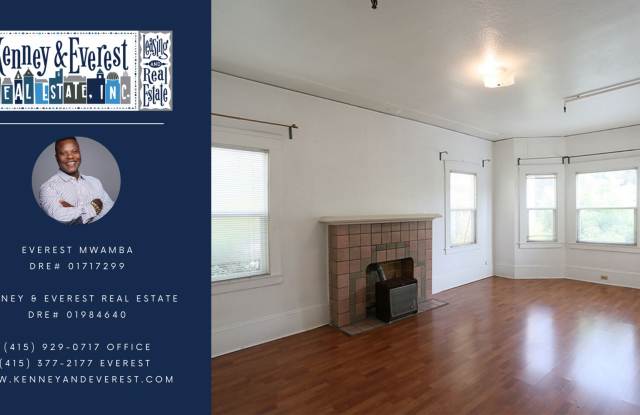 Open House:Sunday(3/24) 2:20pm-2:40pm Stylish, top, second floor 1BR/1BA half flat in Oakland's Merritt neighborhood(1815 3rd Avenue # D) - 1815 3rd Avenue, Oakland, CA 94606