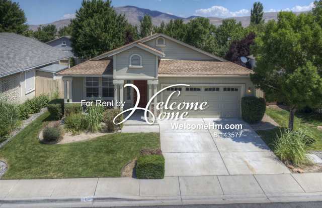 Single level Damonte Ranch Home with a Large Backyard