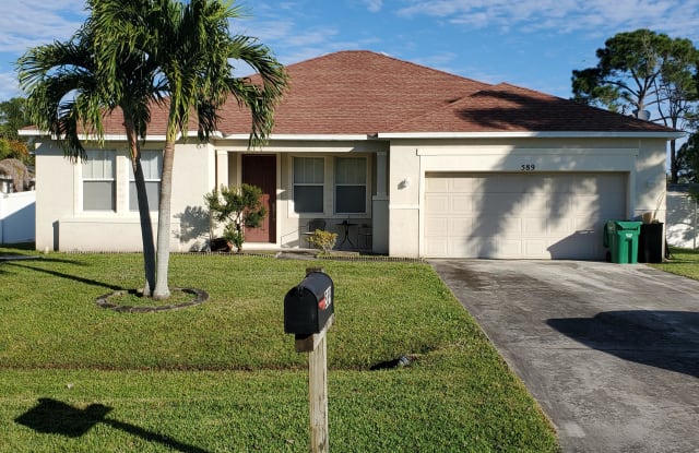 589 SW Twig Avenue SW - 589 Southwest Twigg Avenue, Port St. Lucie, FL 34983