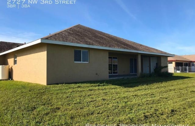 2727 NW 3rd Street - 2727 Northwest 3rd Street, Cape Coral, FL 33993