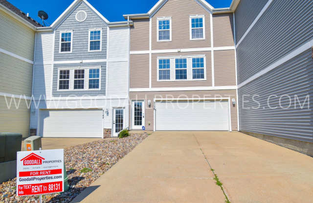 2 Bedroom 2 Bath Updated Townhome in Ankeny with attached two car garage