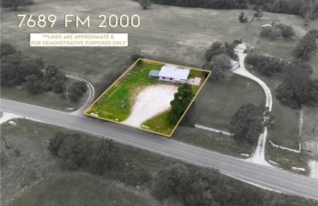 7689 FM 2000 - 7689 Farm to Market Road 2000, Burleson County, TX 77836