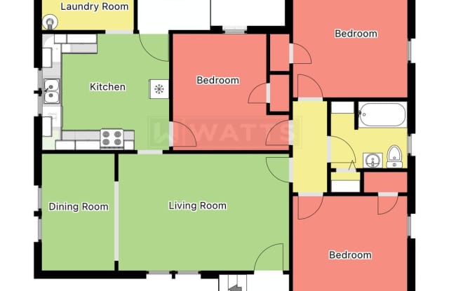 Renovated 3-Bed, 1-Bath Home in East Lake