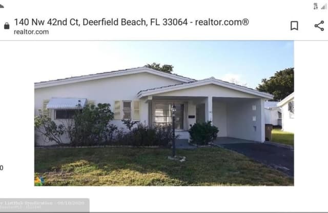 140 NW 42 Ct - 140 NW 42nd Ct, Deerfield Beach, FL 33064