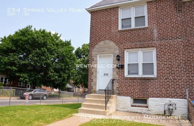 254 Spring Valley Road - 254 Spring Valley Road, Darby, PA 19023