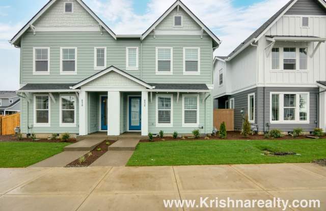 *NEW Construction* Stunning 3BD, 2.5 BA* Townhome Featuring Modern Upgrades* in South Hillsboro Reed's Crossing Community* - 4230 Southeast 69th Avenue, Washington County, OR 97078