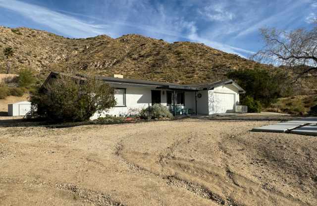 COMING SOON 3 bedroom 1.5 bathroom with amazing views of Morongo Valley