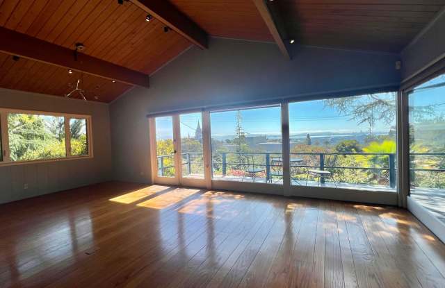 Mid-Century homes Rarely Available with Expansive Bay Views