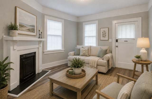 Newly Renovated 2BR/1BA Unfurnished Home In Downtown Savannah