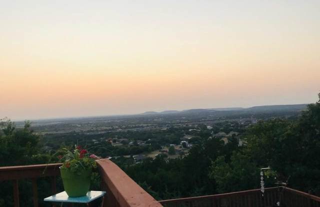 Boasting view  of Copperas Cove
