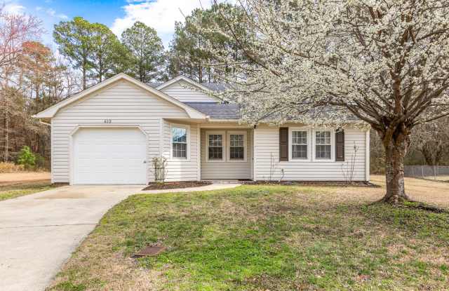 612 Crissy Drive | 3BR/2BA | Near Piney Green