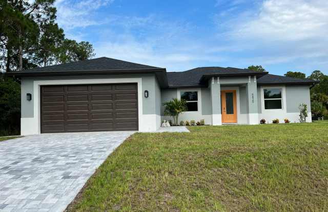 New Build open floor plan 3/2