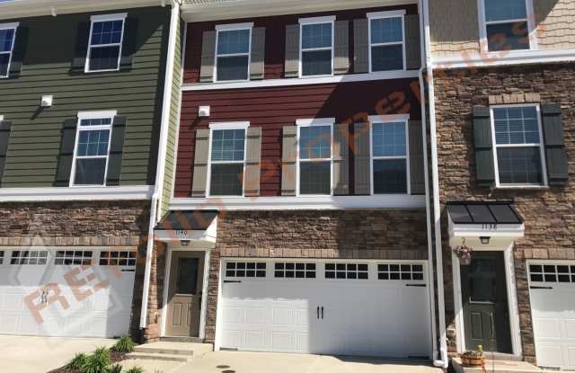 Beautiful 3 Story 3 Bedroom Townhouse with Huge 1st Floor Flex Space with Access to Patio + 2 Car Garage and Community Pool @ The Villages of Apex, Apex, Available March 7th!