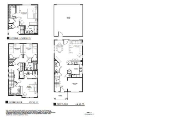 3 bedroom plus den in Willamette Landing for $2895 per month