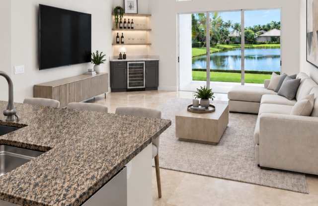 4 Bedroom single family home in Boca Isles South upscale gated community