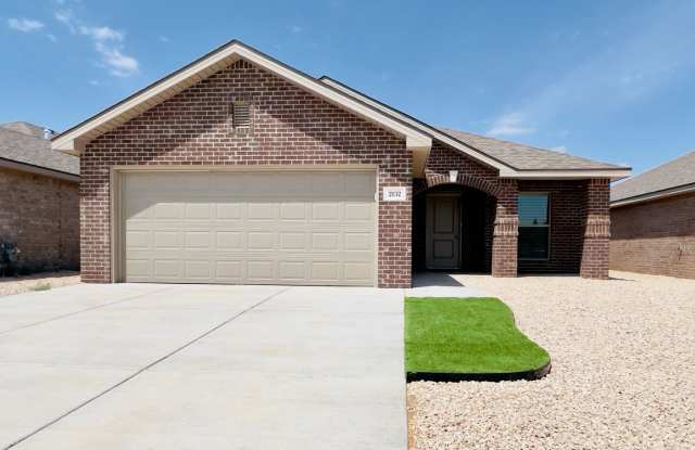 Pre-Leasing for August: Recently Constructed 3/2/2 in Frenship ISD with Turf Backyard