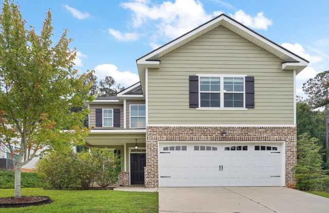 4 Bedroom, 2.5 Bathroom home in Grovetown with fenced yard and 2-car garage