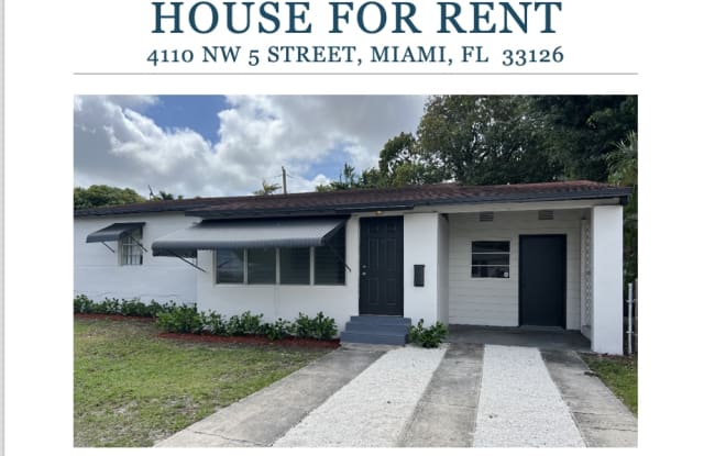 4110 Northwest 5th Street - 4110 Northwest 5th Street, Miami, FL 33126