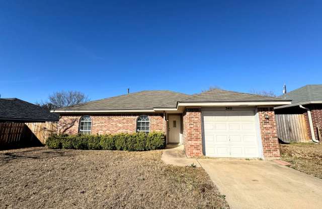 3 bedroom 2 bath single family home for rent in Killeen