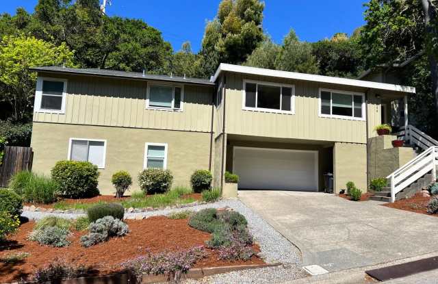 BEAUTIFUL FOUR BEDROOM THREE BATH GREENBRAE HOME WITH GREAT OUTDOOR SPACE - 344 Los Cerros Drive, Kentfield, CA 94904