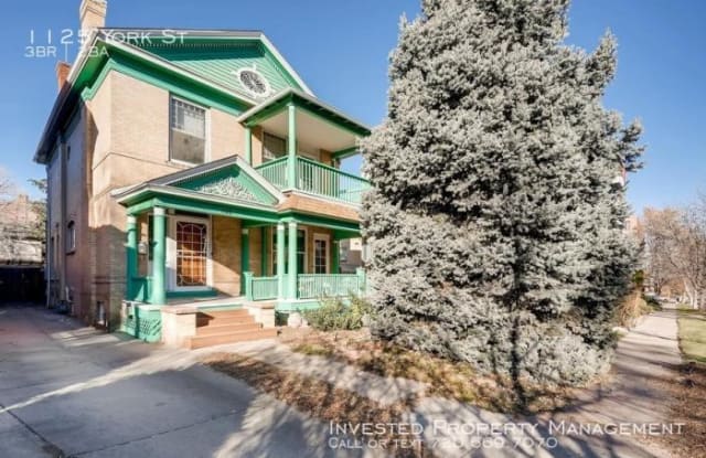 1125 York St - 1125 North York Street, Denver, CO 80206