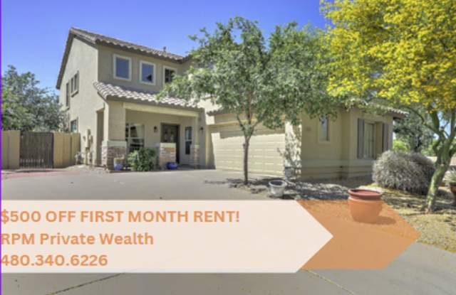 READY TO VIEW! -$500 OFF FIRST MONTH RENT-Spacious Luxury Living in Gilbert -Corner House with Vaulted Ceilings photos photos