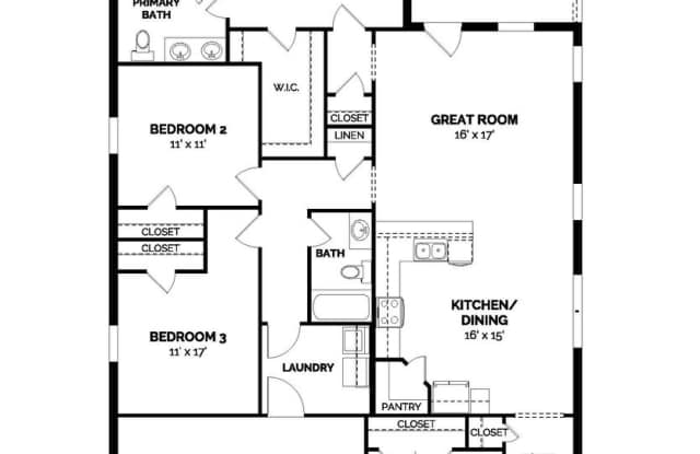 Brand New 3BR/2BA Home in Westridge Crossing!