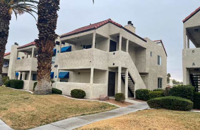 Great 2 Bedroom and 2 bath Condo on First Floor close to UNLV