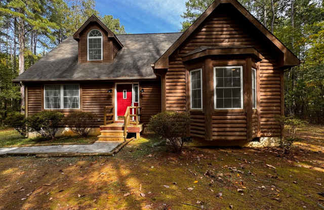 Photo of Log Home Nestled in the Woods, Albemarle County Location