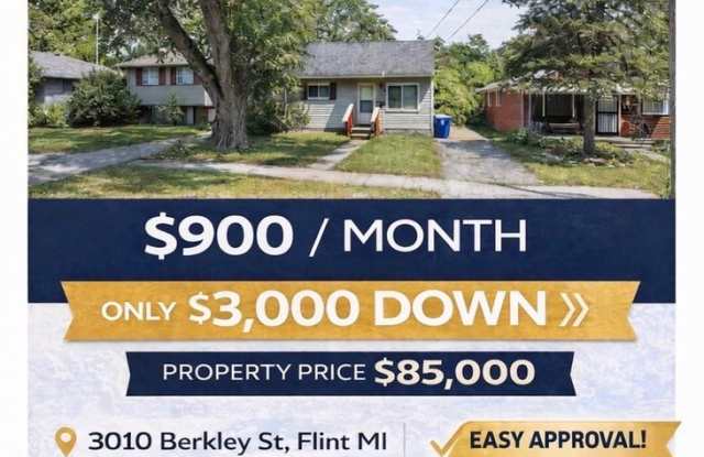 Owner Financing Home – $3,000 Down – $900/mo – Low Credit Accepted