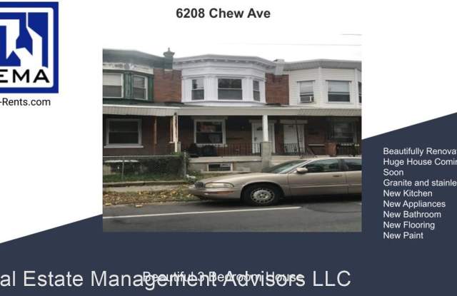 6208 Chew Ave - 6208 Chew Avenue, Philadelphia, PA 19138