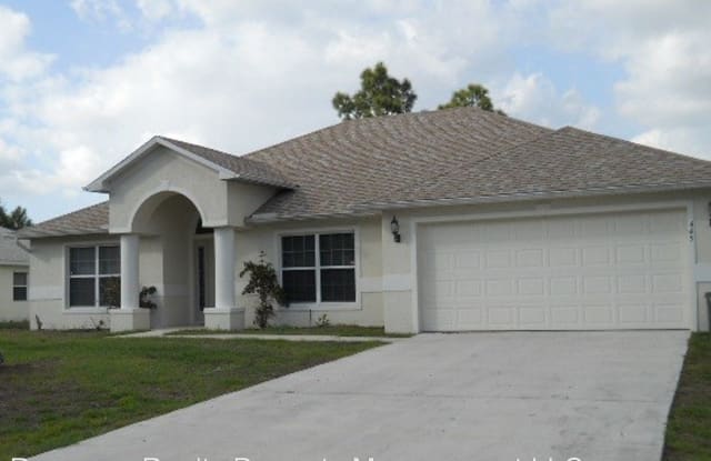 445 Reading Street - 445 Reading Street, Lehigh Acres, FL 33974