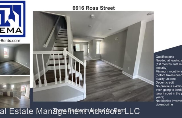 6616 Ross Street - 6616 Ross Street, Philadelphia, PA 19119