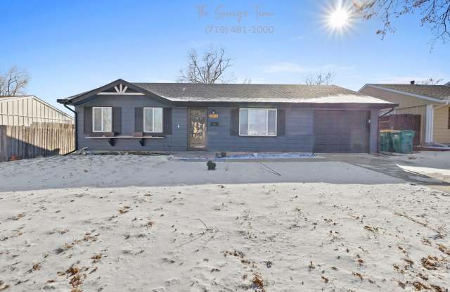 Beautifully UPDATED 4 Bed / 1 Bath Rancher in a Mature Central Colorado Springs Neighborhood