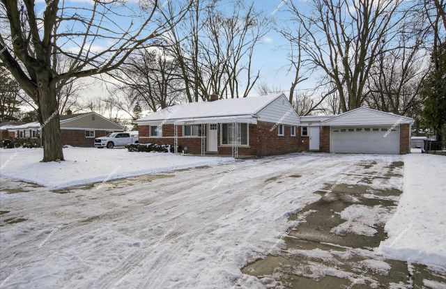 Completely Renovated 4-bedroom, 2-bathroom single-level home for Rent at 28555 Stuart Ave in Southfield!