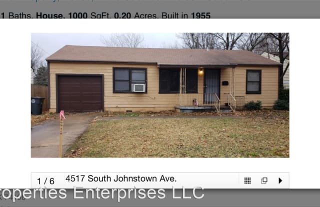 4517 N. Johnstown Ave - 4517 North Johnstown Avenue, Tulsa, OK 74106