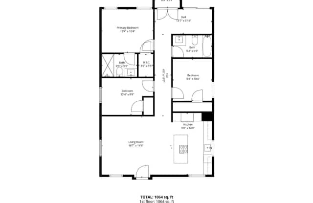 1044 Grant Way - Renovated New Style - SouthEast Atlanta/For Rent $2950--3 bedrooms/2 baths