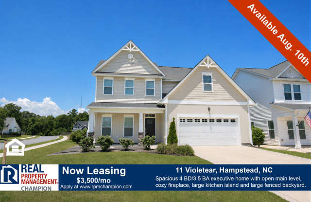 4 BD/3.5 BA plus Bonus Room with Open Floorplan and Fenced Back Yard