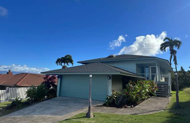 Partial furnished 3/3 Bedroom in Waikulu Heights