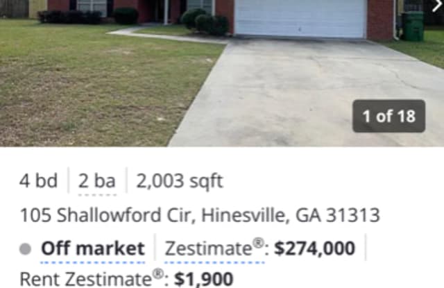 105 Shallowford circle - 105 Shallowford Circle, Hinesville, GA 31313