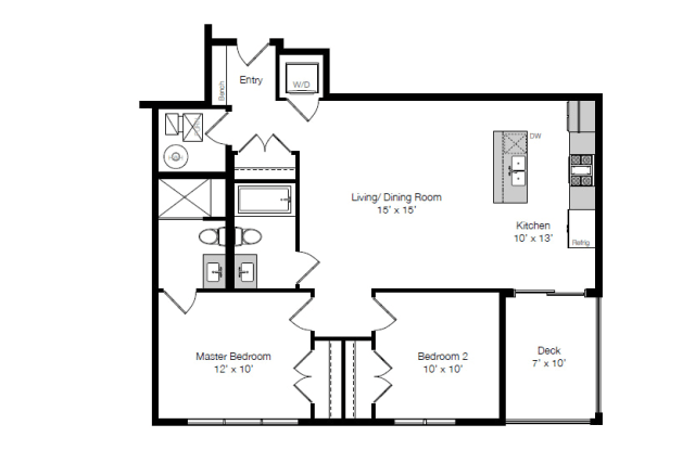 4646 N. Damen - 201 - 4646 North Damen Avenue, Chicago, IL 60613