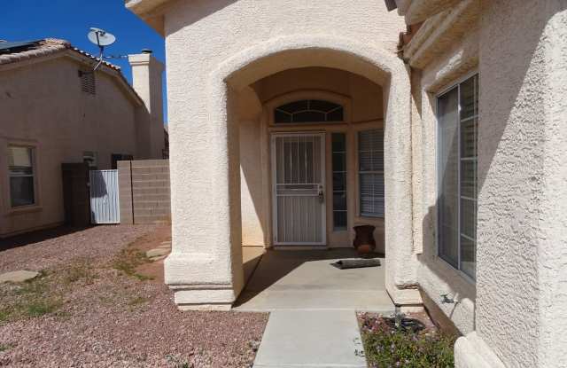 Single Story 3 Bedroom West Las Vegas Home - 9892 Vermillion Cliffs Avenue, Spring Valley, NV 89147